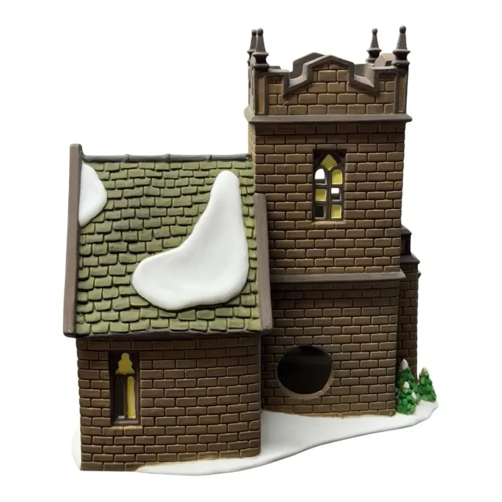 Department 56 Dickens Village Sadbury Church #58332 Lighted Building 1997